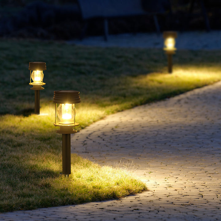 Retro Portable Waterproof Intelligent Led Solar Powered Outdoor Lights | Kalsten
