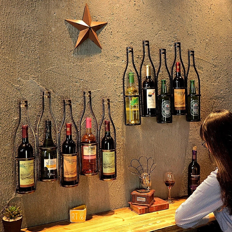 Kalsten | Iron Hang Wine Rack