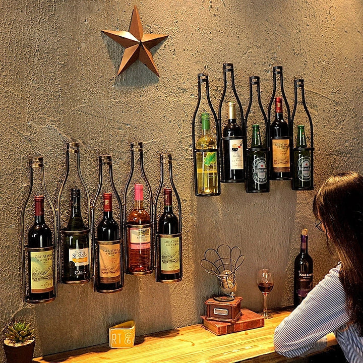 Kalsten | Iron Hang Wine Rack