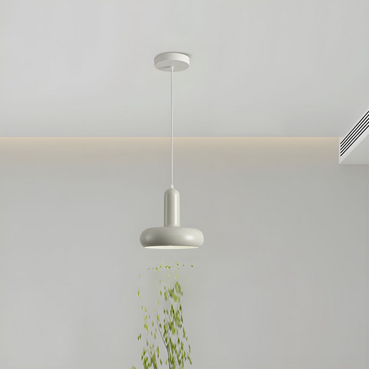 Bauhaus Puck Creamy Pendant Light | Kalsten