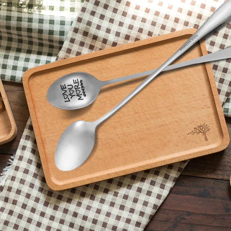 Kalsten | Love You More' Engraved Spoon