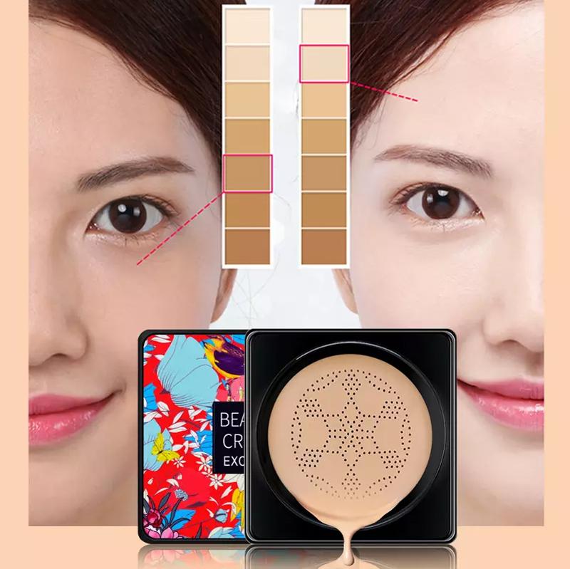 Cream CC Corrector With Mushroom Brush | Kalsten