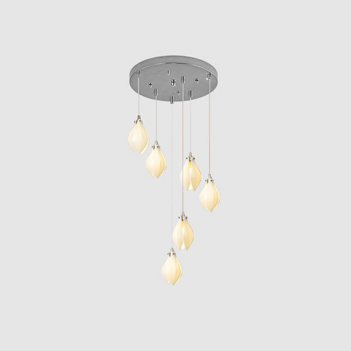 Creative Multi-heads Stylised Bloom Buds Pendant Lamp | Kalsten