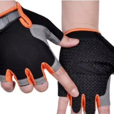 Kalsten | Breathable Anti Slip Shock Absorbing Half Finger Cycling Gloves