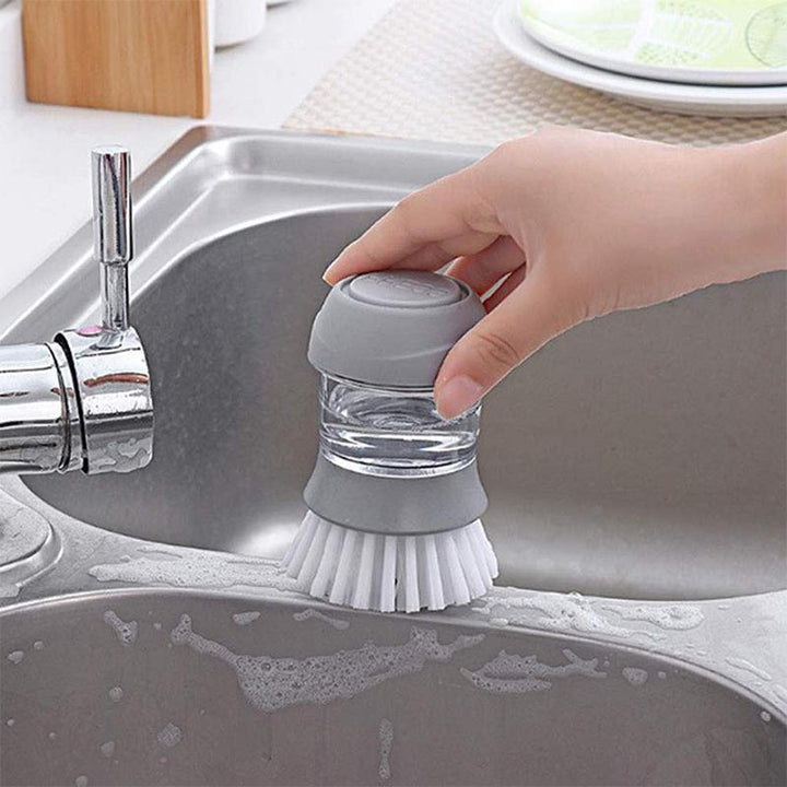 Washing Brush with Integrated Detergent Dispenser | Kalsten
