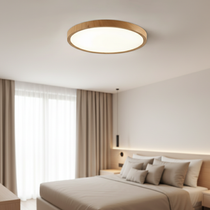 Ethos Ultra-Thin Japandi Flush Mount