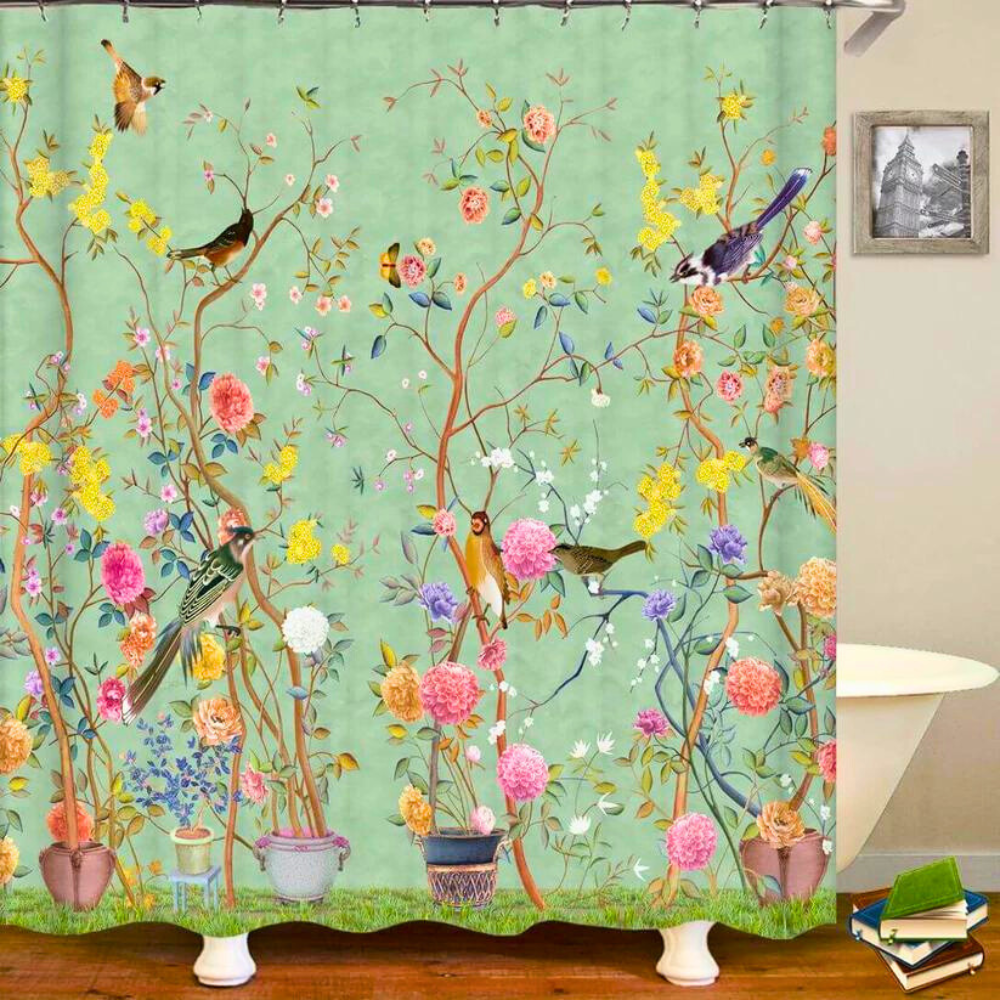 RustiShower Curtain – Waterproof Shower Curtain with Country Style | Kalsten
