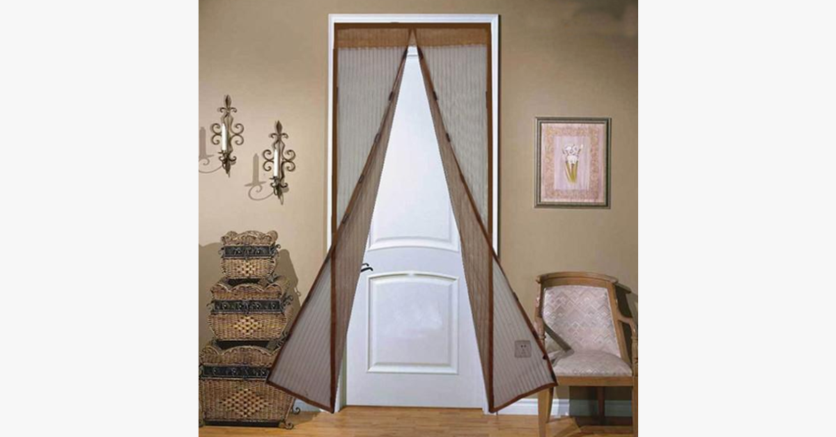 Skanto | Magnetic Mesh Insect Screen Door - Your ultimate protection against insects this summer!