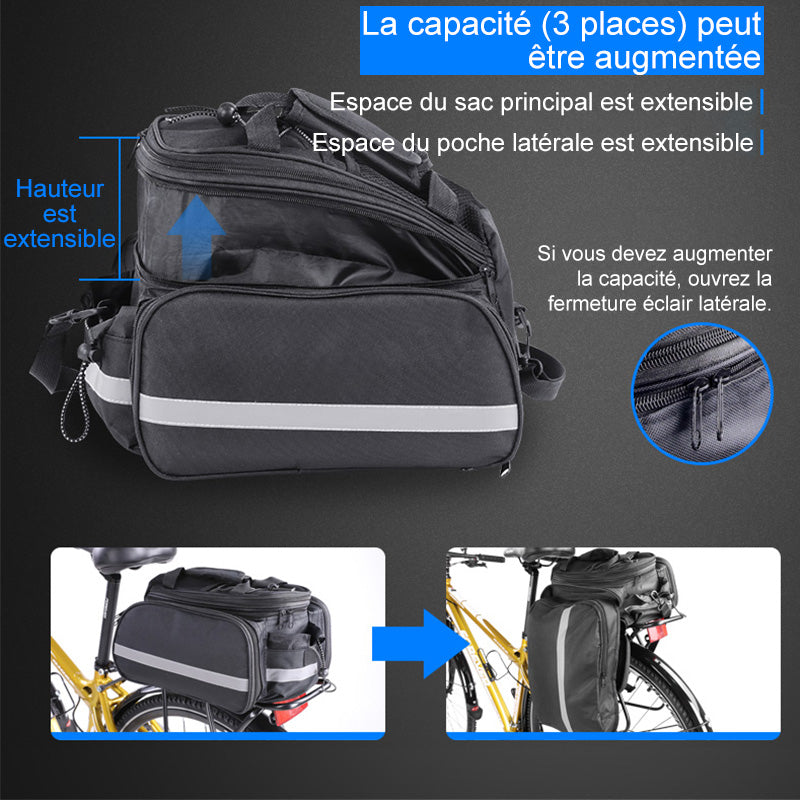 Foldable Storage Bag for Bicycle Rear Seat | Kalsten