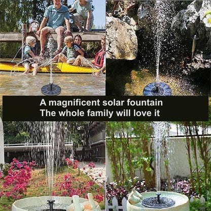 BowLift | Solar Bionic Fountain for Gardens Birth Bath for Floor / Ground