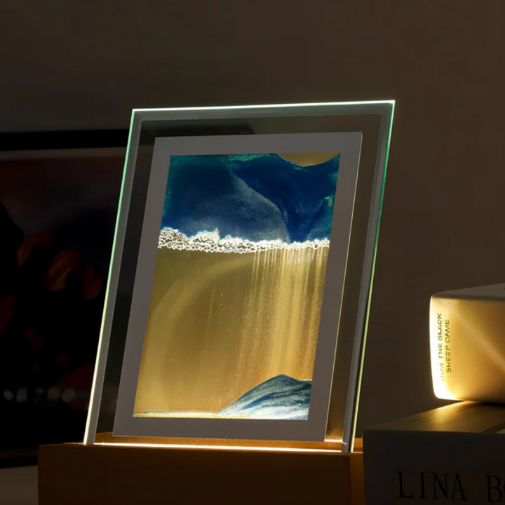 Moving Quicksand LED Table Lamp | Kalsten
