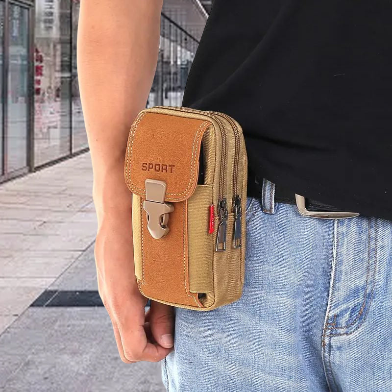 Multifunctional belt phone pouch for men | Kalsten