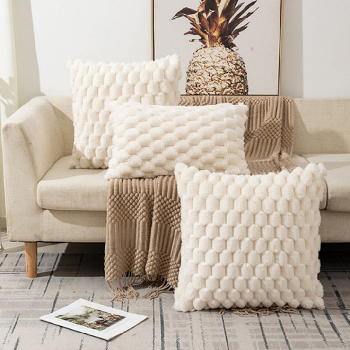 Kalsten | VelvetSoft Cushion Cover – UltraSoft Plush Cover for Sofa or Bed