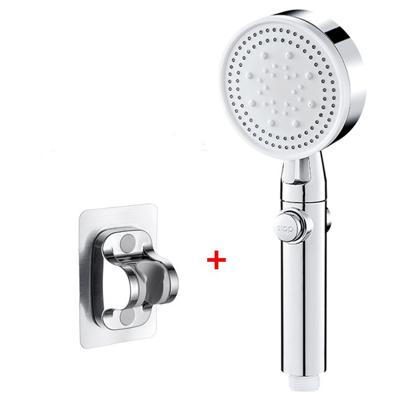 FlowControl Showerhead with 5 settings and push button | Kalsten