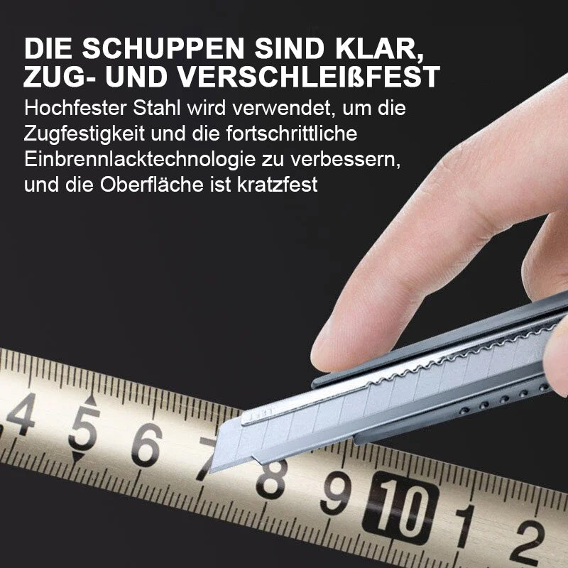 Stainless steel telescopic tape measure with corrosion protection | Kalsten
