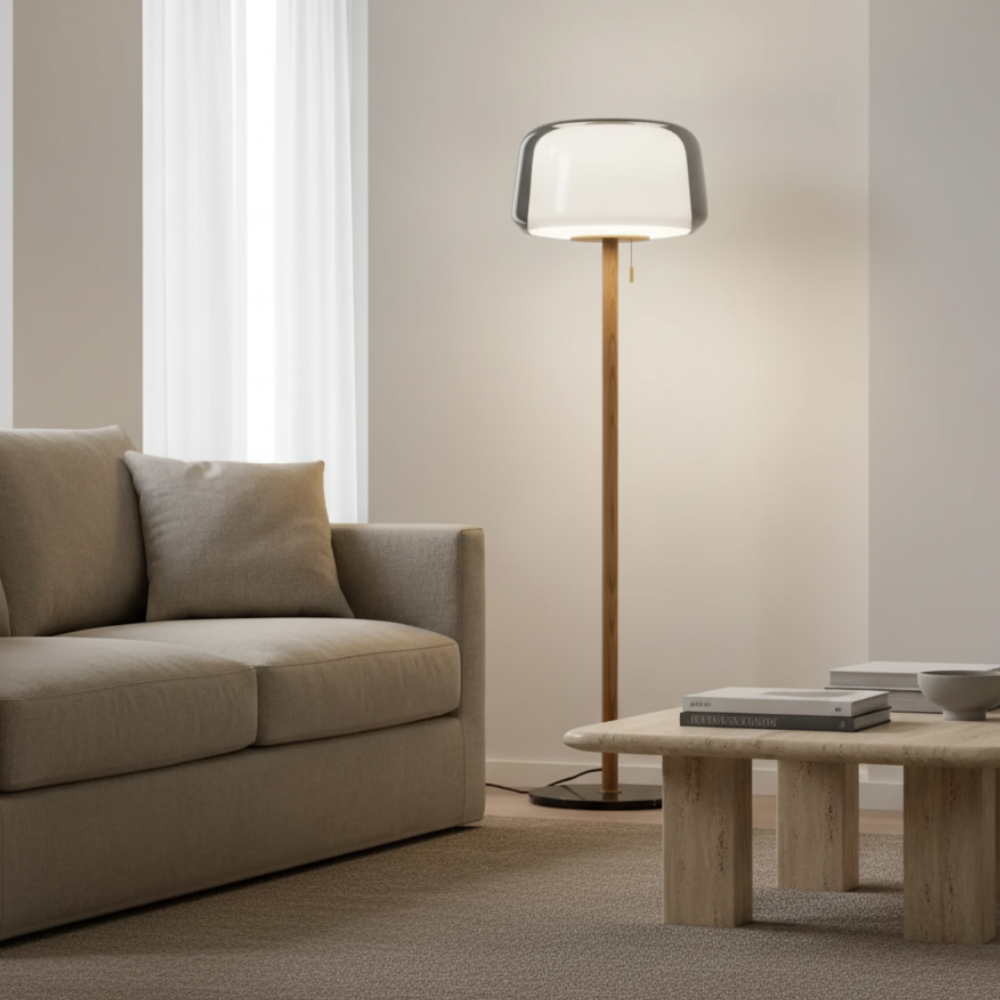 Glasstique Glass Floor Lamp