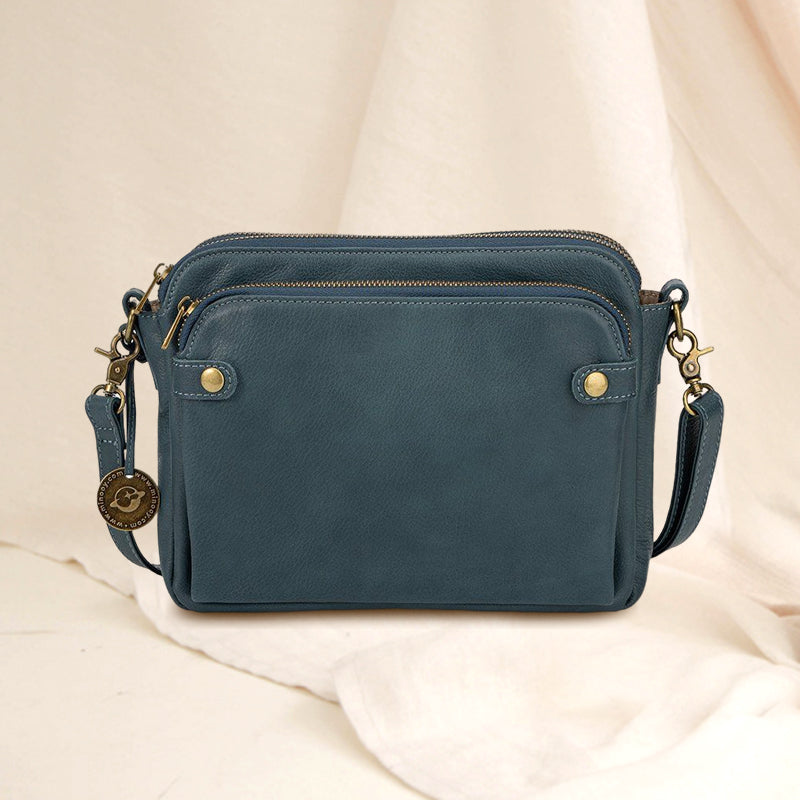 Kalsten | Three-Layer-Leather-Crossbody-Shoulder- & Clutch-Bag