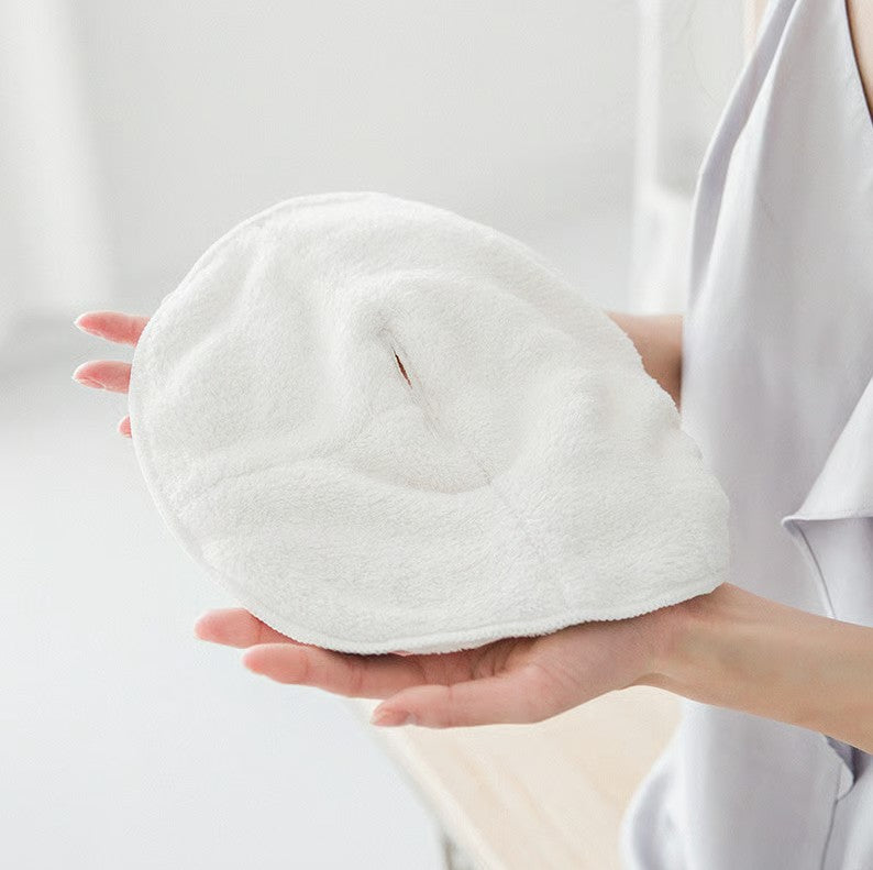 Moisturizing facial towel made of coral velours | Kalsten