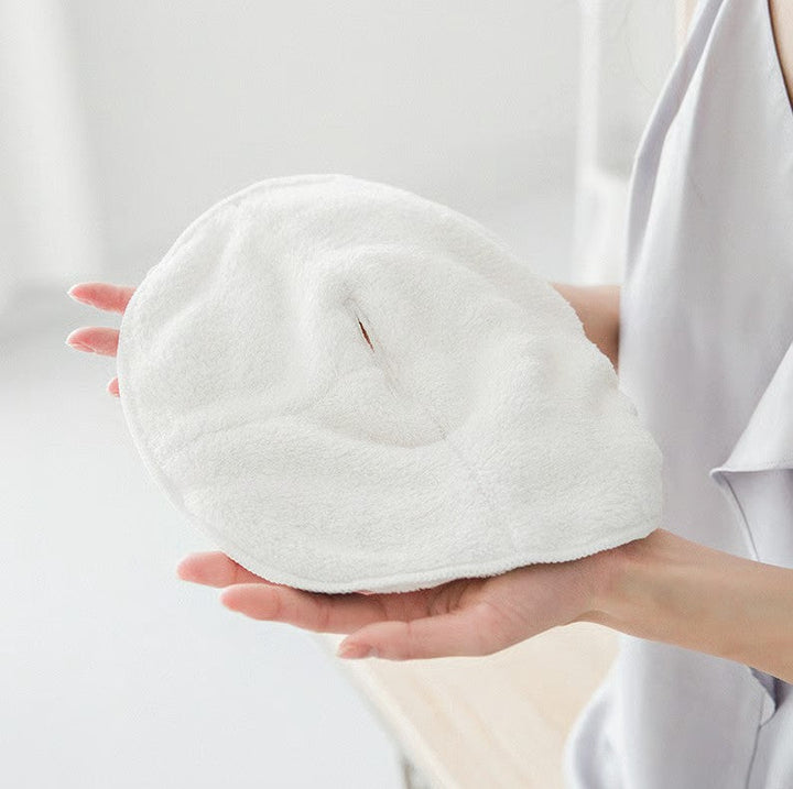 Moisturizing facial towel made of coral velours | Kalsten