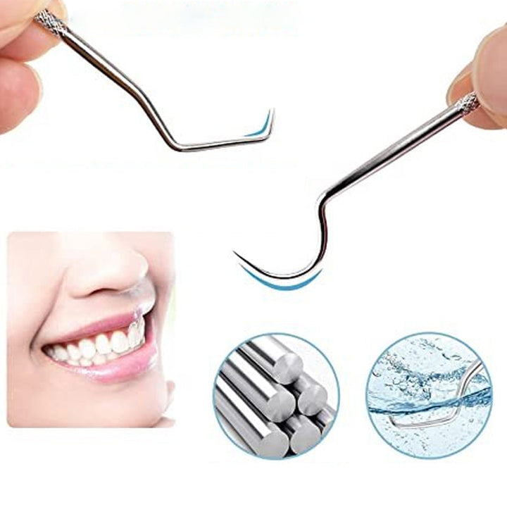 Toothpick set made of stainless steel (7 pieces) | Kalsten