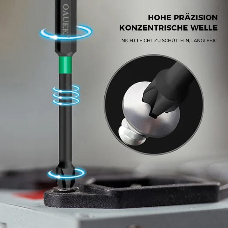 Cross-recess screwdriver bit set | Kalsten