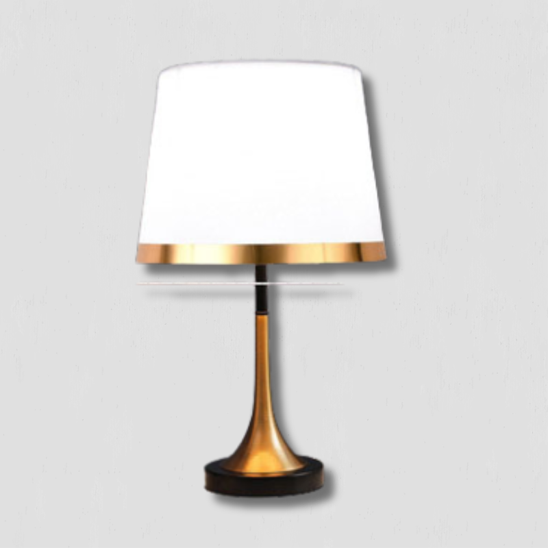 GiltGlow – Elegant Gold and Black Retro Table Lamp | Kalsten