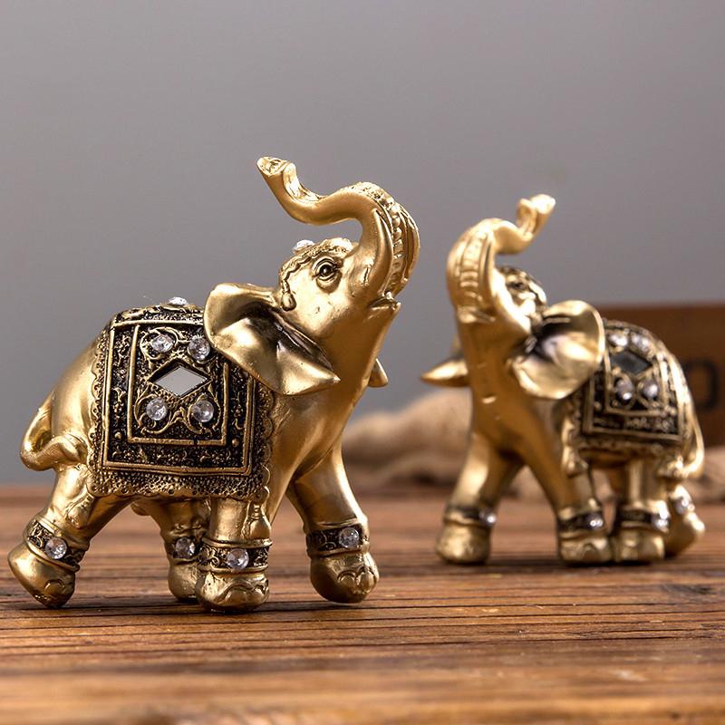Kalsten | Golden Elephant Statue