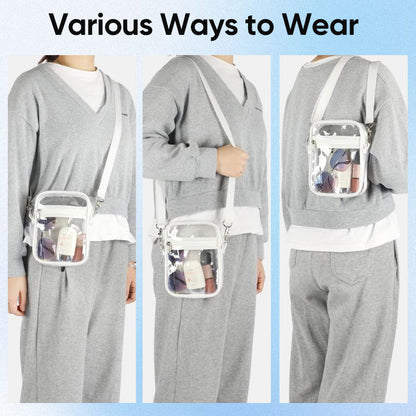 Skanto | PVC Clear Crossbody Bag