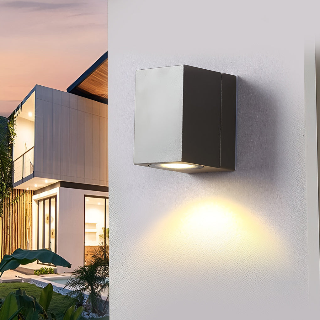 Square Adjustable Waterproof Motion Sensor LED Sconces Indoor Outdoor Wall Lamp Spot Lights | Kalsten