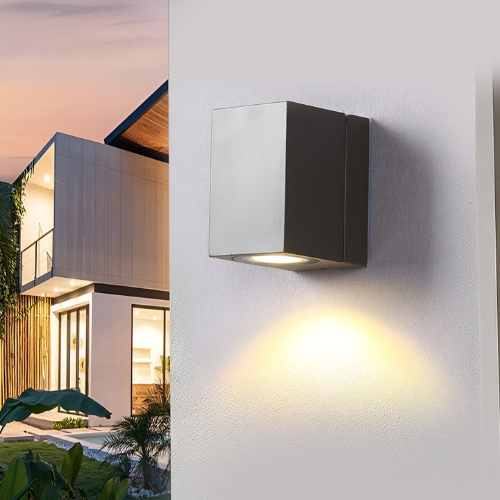 Square Adjustable Waterproof Motion Sensor LED Sconces Indoor Outdoor Wall Lamp Spot Lights | Kalsten