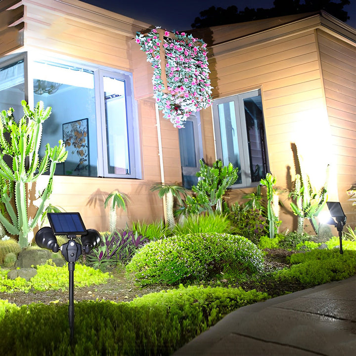 2 Lights Waterproof LED Intelligent Motion Sensor Solar Lawn Lights | Kalsten