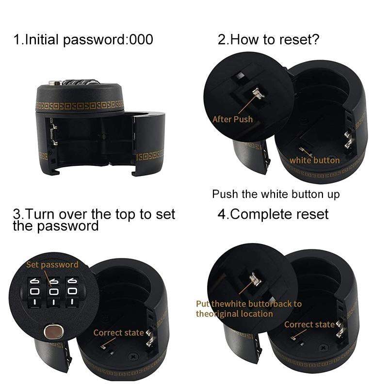 Wine Bottle Password Lock | Kalsten
