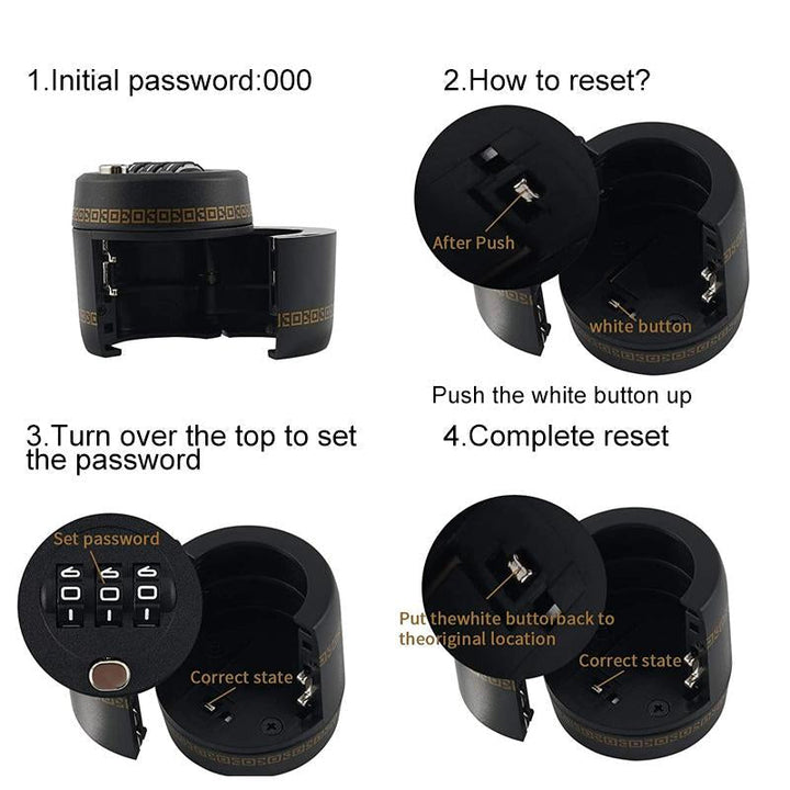 Wine Bottle Password Lock | Kalsten