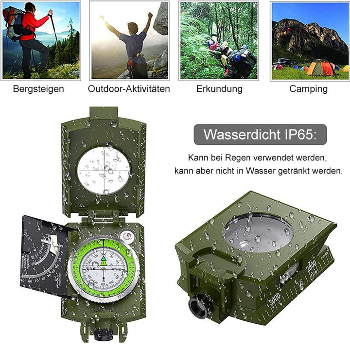 Multifunctional compass with flip-flop function | Kalsten