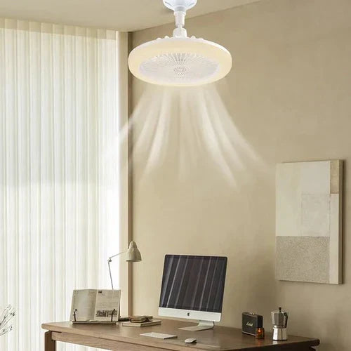 LED Ceiling Fan for Screw-In Installation – No Electrician Needed, Includes Remote Control | Kalsten