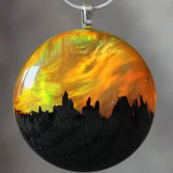Northern Lights Gemstone Necklace