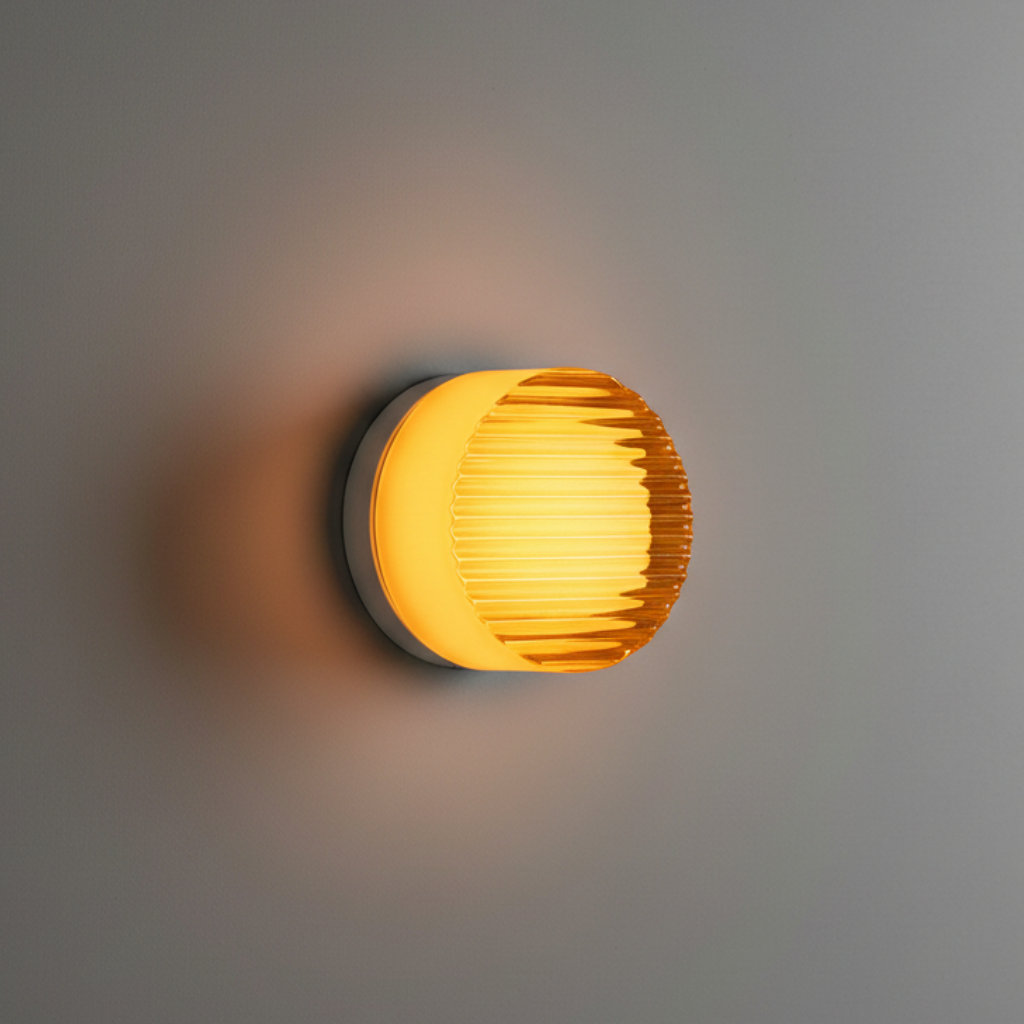 Rondel Textured LED Wall Sconce