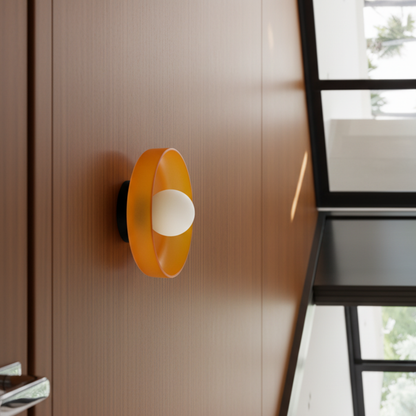 Sonnet Dual-Layered Glass Wall Sconce