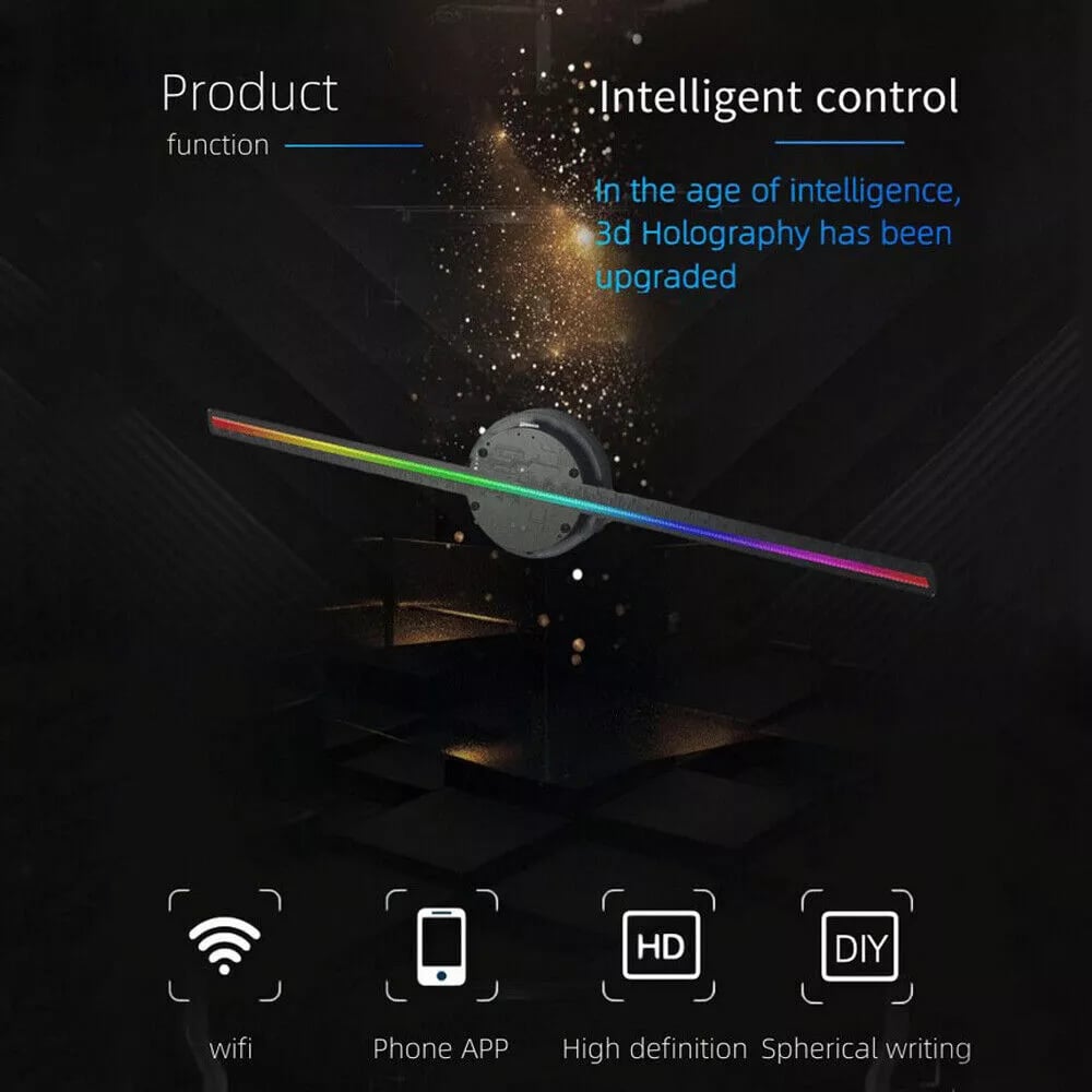 Kalsten | 3D Hologram LED Fan Projector