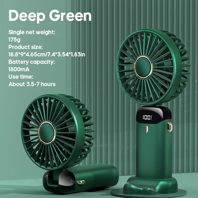 Portable USB Handheld Mini Fan with Phone Stand | Kalsten