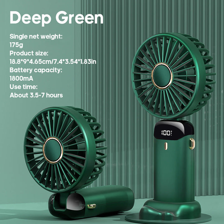 Portable USB Handheld Mini Fan with Phone Stand | Kalsten