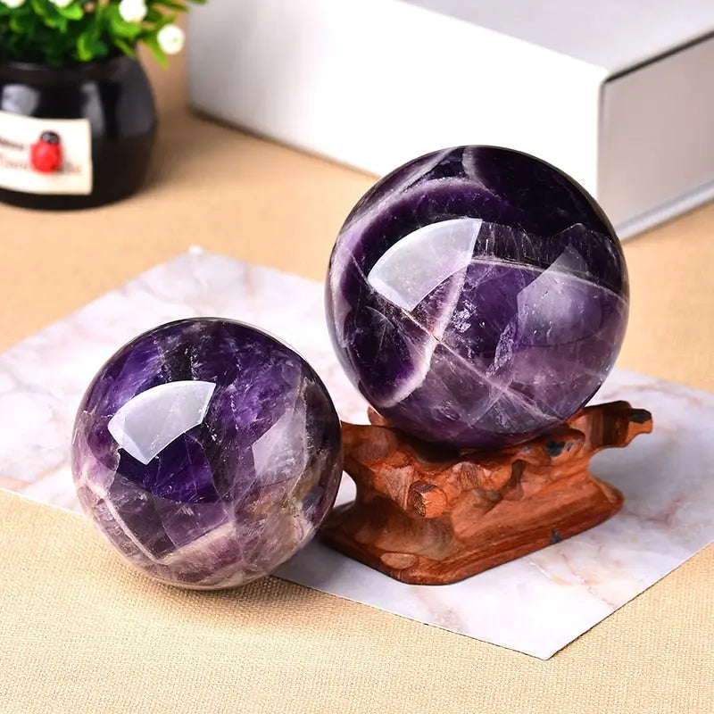 MagiSphere Amethyst Sphere — Gives your space pure elegance and visible emotions | Kalsten