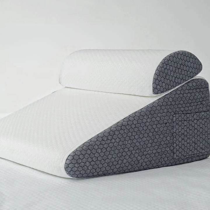 Kalsten | Dual Comfort Memory Foam Orthopedic Wedge Pillows with Breathable Covers
