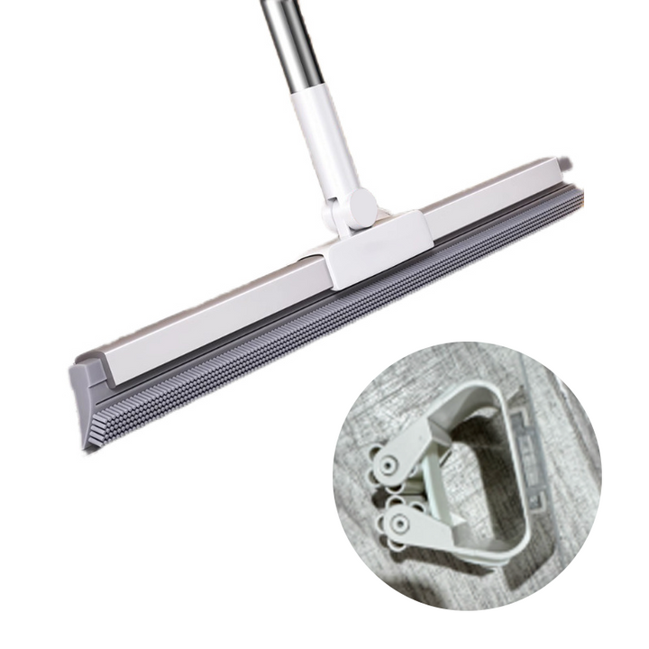 Floor wiper with rubber lip & TPE bristles | Kalsten