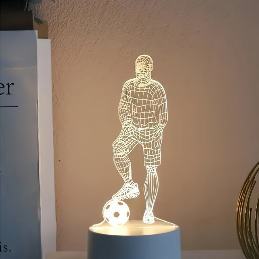 SportGlow Lamp - 3D Football Illusion Table Lamp Kalsten
