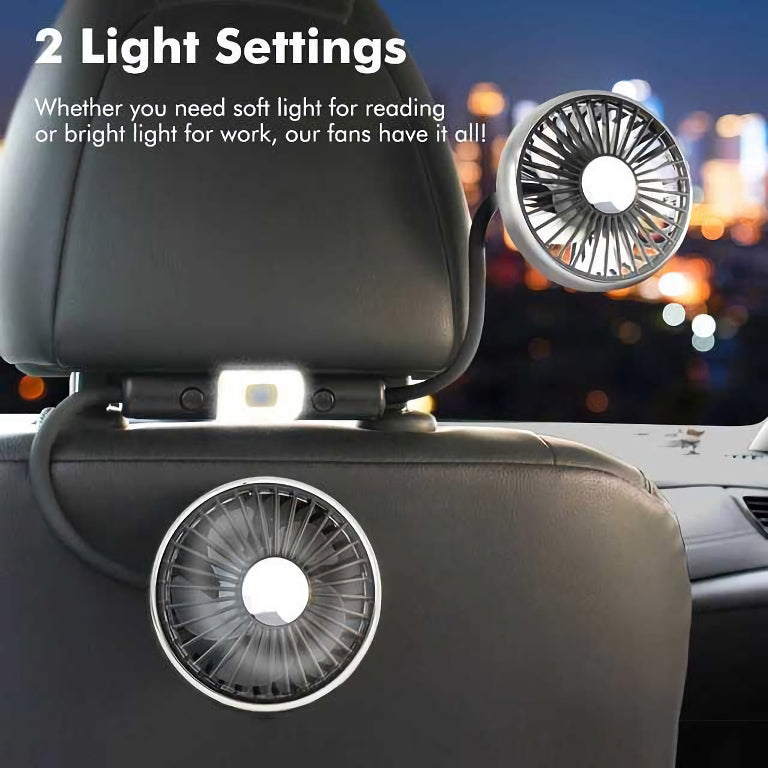 Summer Dual-Head USB Hose Fan | Kalsten