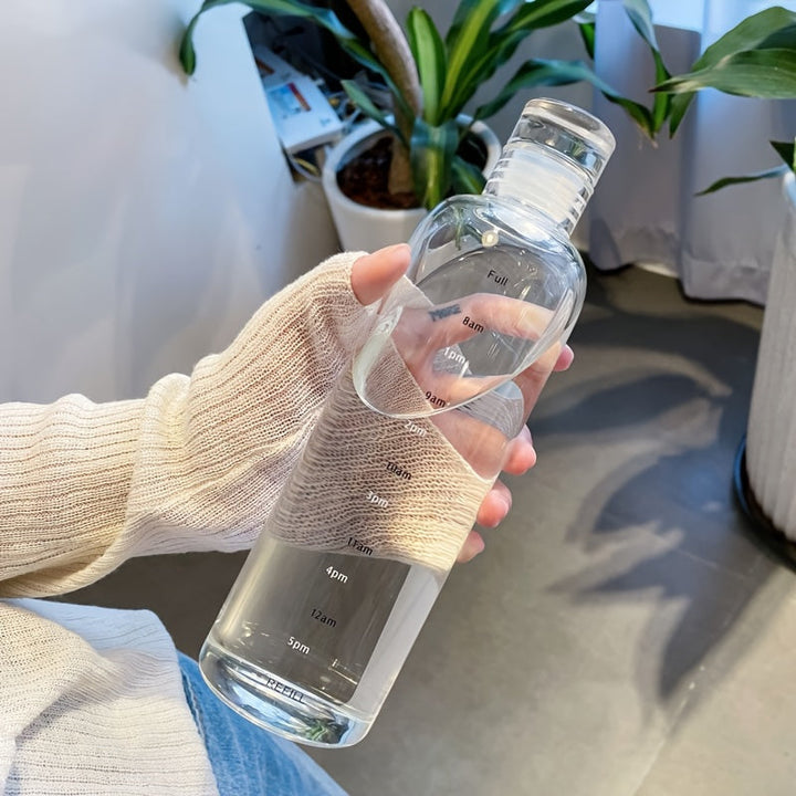 Water bottle with time markers 500/700 ml | Kalsten