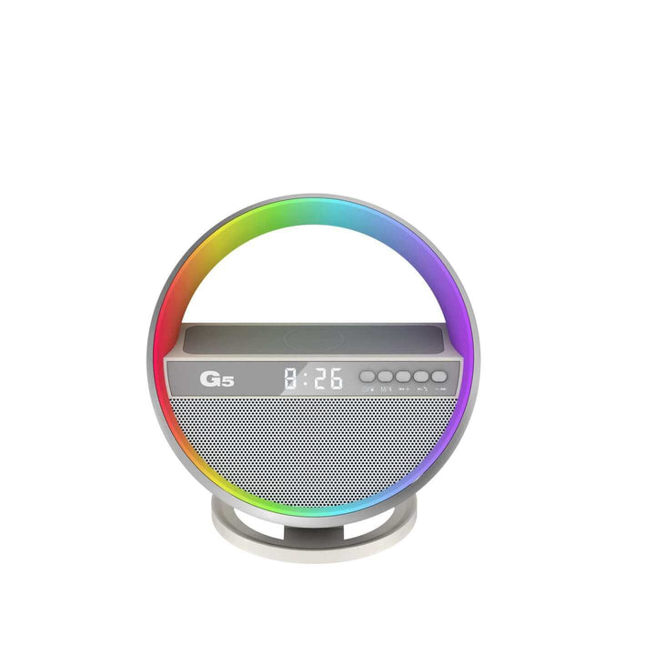 New Multifunction Wireless Charger Bluetooth Speaker Large G Ambience Light | Kalsten