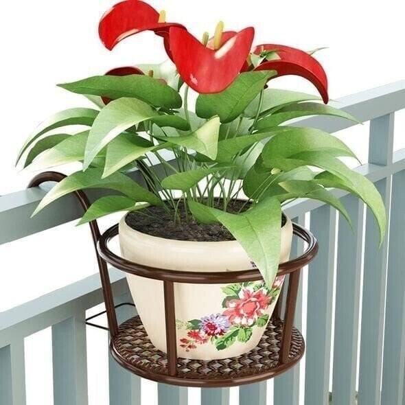 VerdaLift Plant Hanging Shelf — Finally rock-solid support for your balcony dreams | Kalsten