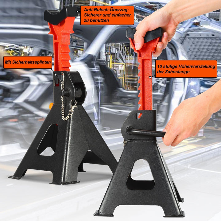 Heavy Duty Support Stand 3T 2 Pieces | Kalsten